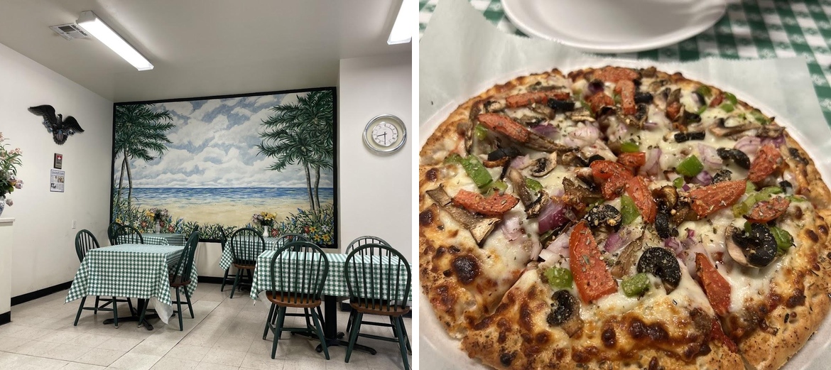 Roman's Pizza Menu